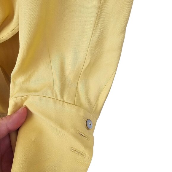 Boho Western Cowgirl Romantic VTG Inspo Eyelet Lace Top Yellow & Other Stories 6 - Picture 15 of 15